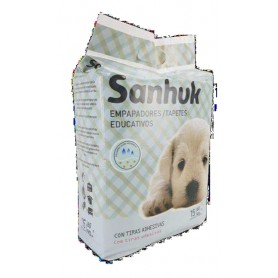 Empapadores super absorbentes Sanhuk 60x90cm 15uds/blister