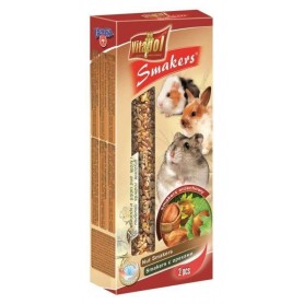 Smakers® - Barritas de Nuez para Conejos y Roedores, 2uds, 90g