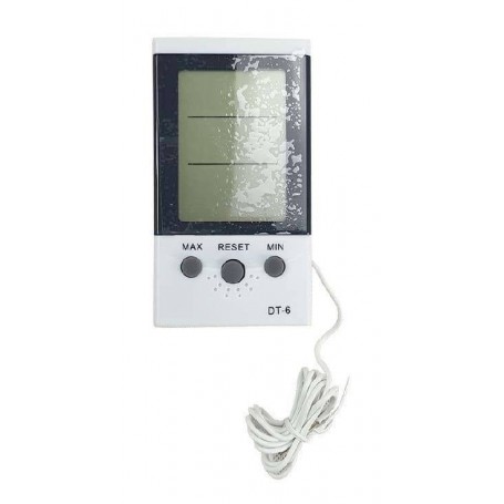 Termómetro/Higrómetro Digital con lectura de temperatura
de Interior y Exterior